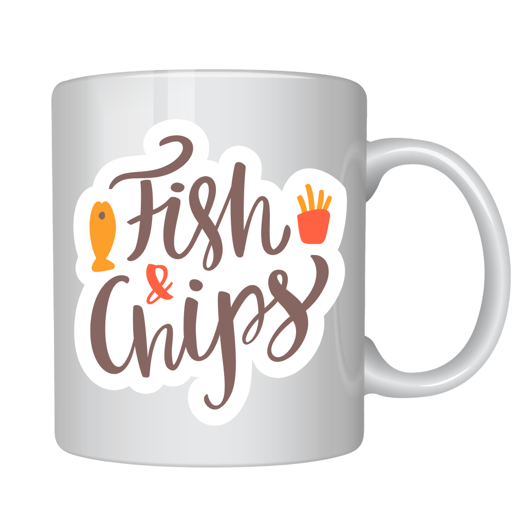 Mug- Fish & Chips